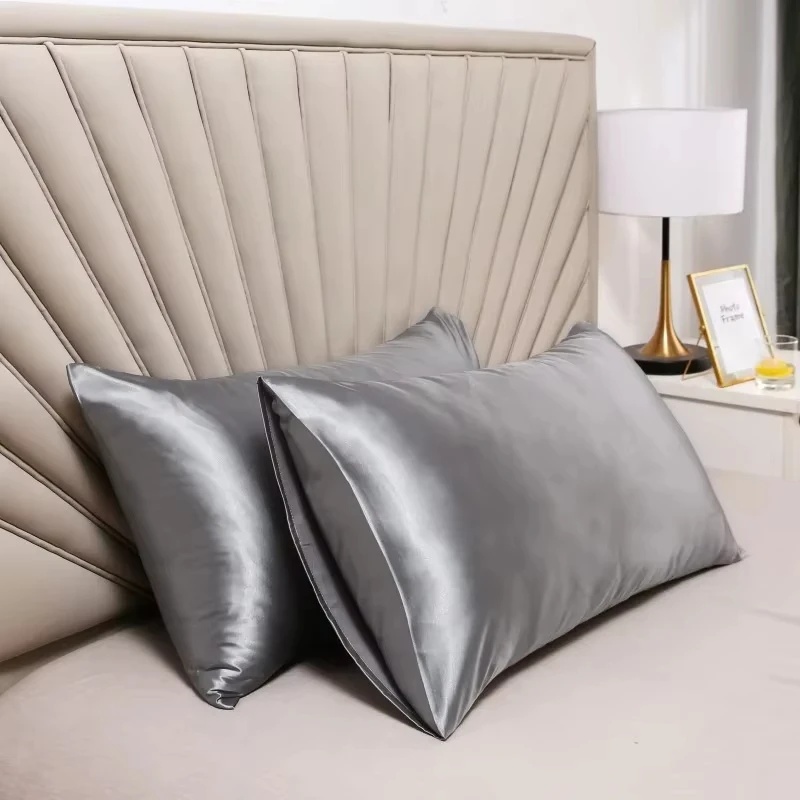 ปลอกหมอนผ้าไหมแท้ 100% ปลอกหมอ - Satin Silk Pillowcase Hair Skin บทวิจารณ์และราคา
