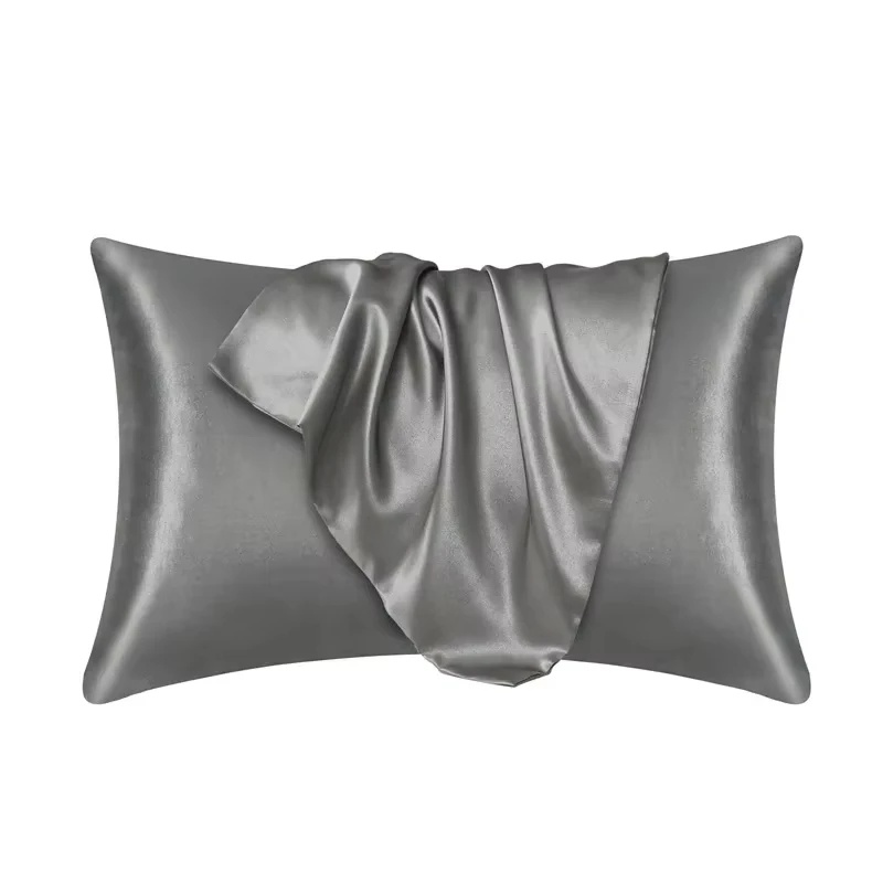 ปลอกหมอนผ้าไหมแท้ 100% ปลอกหมอ - Satin Silk Pillowcase Hair Skin บทวิจารณ์และราคา