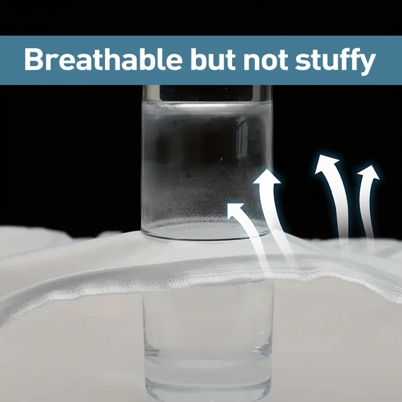 ผ้าคลุมที่นอนแผ่นกันน้ำผ้าคลุม - Waterproof Mattress Protector Breathable บทวิจารณ์และราคา