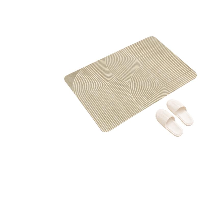 แผ่นรองพื้นห้องน้ำไดอะตอมไมต์  - Quick Dry Diatomite Bath Mat บทวิจารณ์และราคา