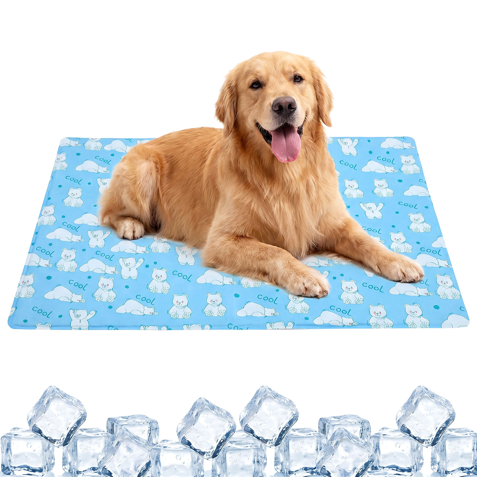 แผ่นรองนอนเย็นสำหรับสัตว์เลี้ย - Cooling Blanket Hot Sleepers บทวิจารณ์และราคา