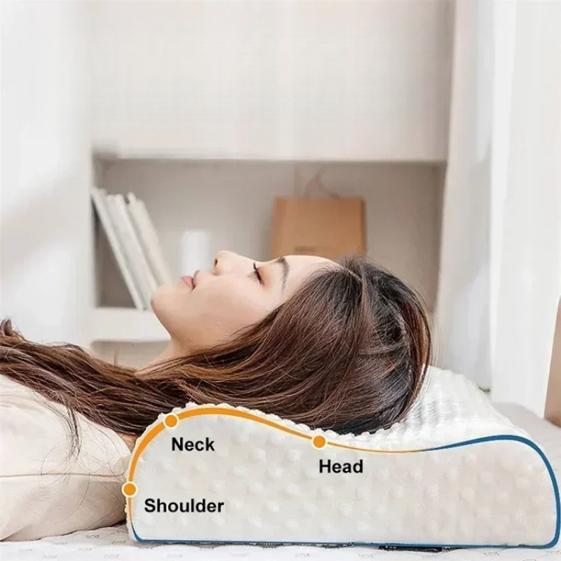 ​ ​ หมอนรองคอเมมโมรี่โฟม ปรับร - Memory Foam Orthopedic Pillow Neck Pain บทวิจารณ์และราคา