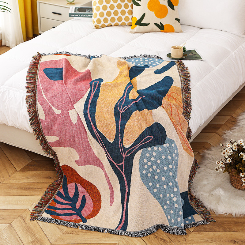 ผ้าทอลายต้นไม้อลิซของเมืองผ้าห - Boho Throw Blanket Fringe บทวิจารณ์และราคา