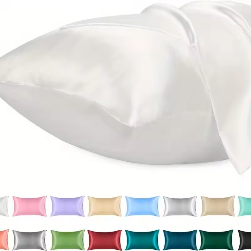 ปลอกหมอนผ้าซาติน 1 ชิ้น สำหรับ - Satin Silk Pillowcase Hair Skin บทวิจารณ์และราคา