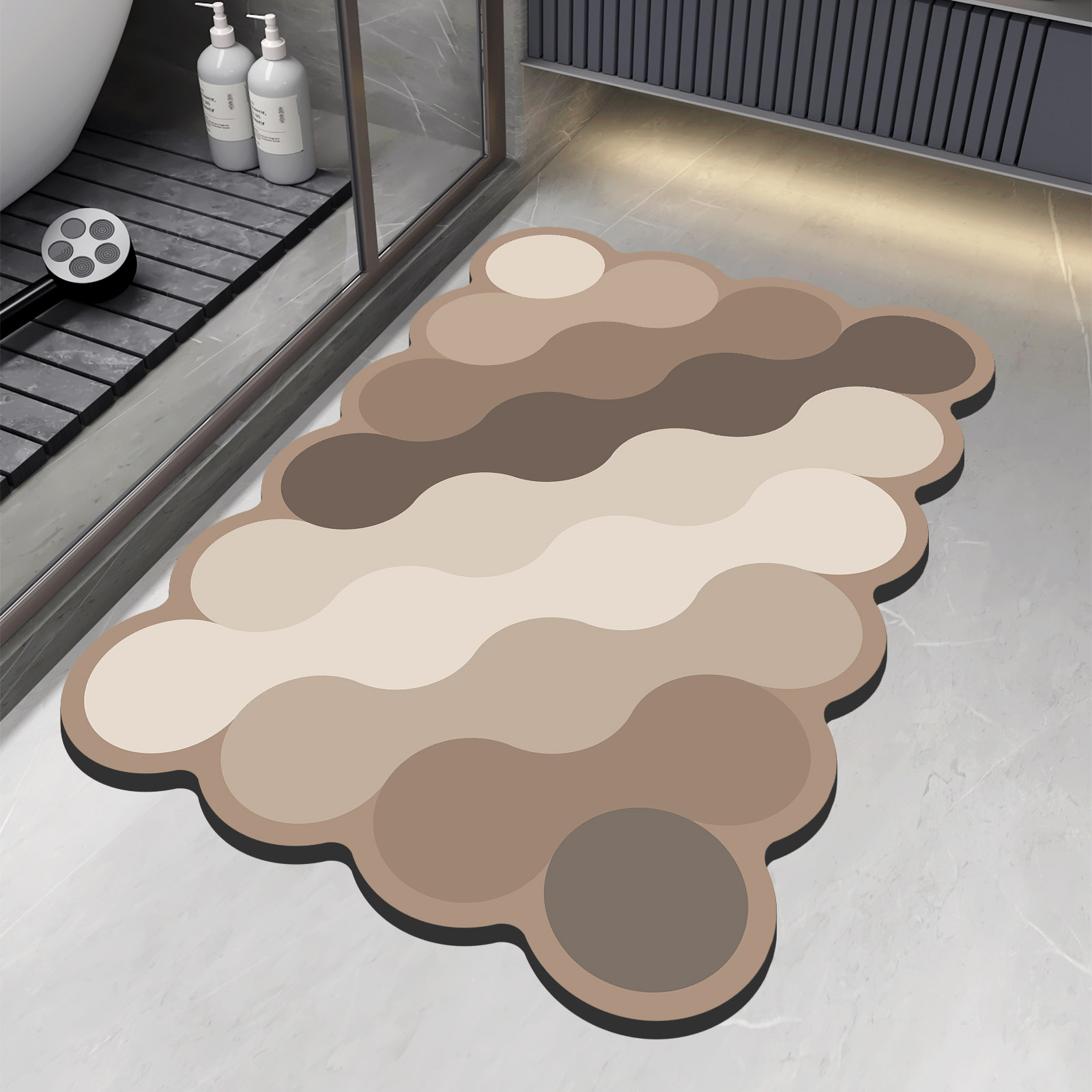Luxury Diatomite ห้องน้ํา Bath - Quick Dry Diatomite Bath Mat บทวิจารณ์และราคา
