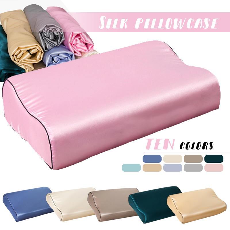 ปลอกหมอนผ้าซาตินเลียนแบบผ้าไหม - Satin Silk Pillowcase Hair Skin บทวิจารณ์และราคา