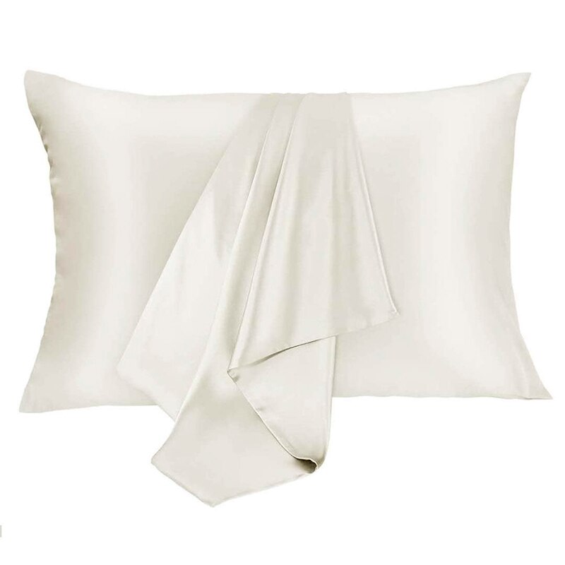 ปลอกหมอนผ้าซาตินปลอกหมอนผ้าไหม - Satin Silk Pillowcase Hair Skin บทวิจารณ์และราคา