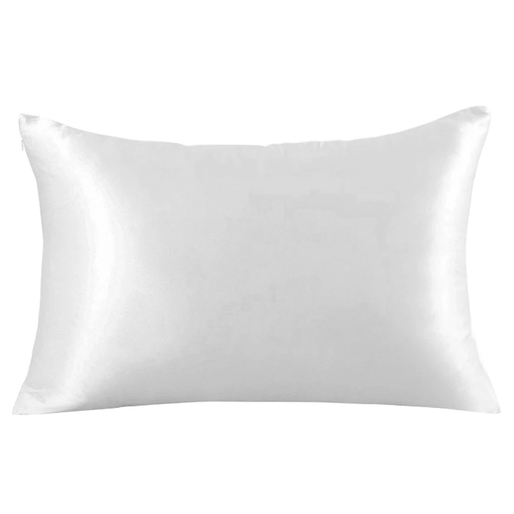 ใหม่ผ้าไหมซาตินหมอนสําหรับผมแล - Satin Silk Pillowcase Hair Skin บทวิจารณ์และราคา