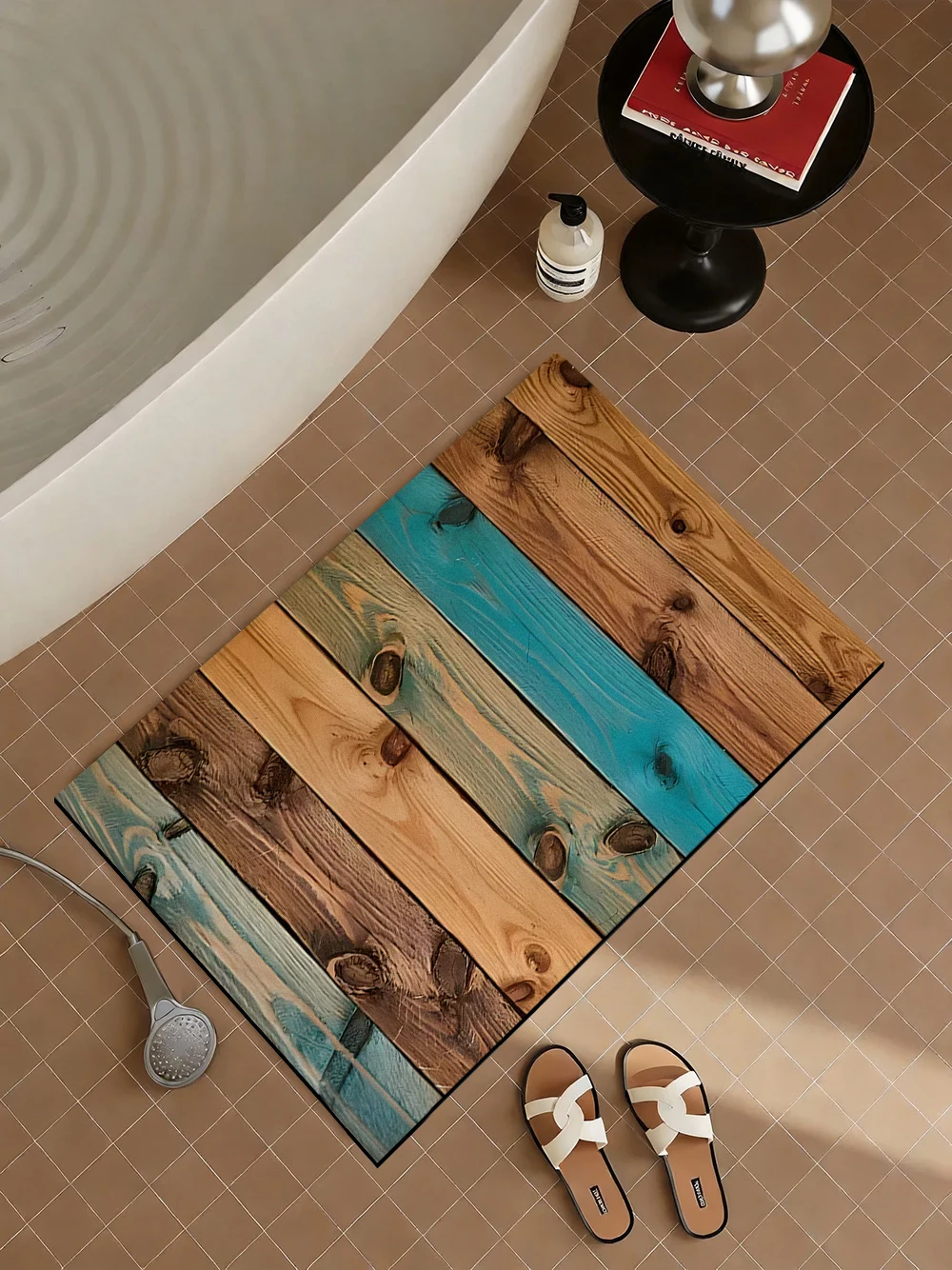 แผ่นรองพื้นห้องน้ำไม้รีเคลมวิน - Quick Dry Diatomite Bath Mat บทวิจารณ์และราคา